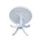 International Concepts Round 36 in Round Top Pedestal Table, 28.9 inH, White, 36 W, 36 L, 29.1 in H, Wood, White K08-36RT - alternate 4